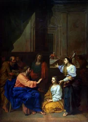 Cristo com Marta e Maria